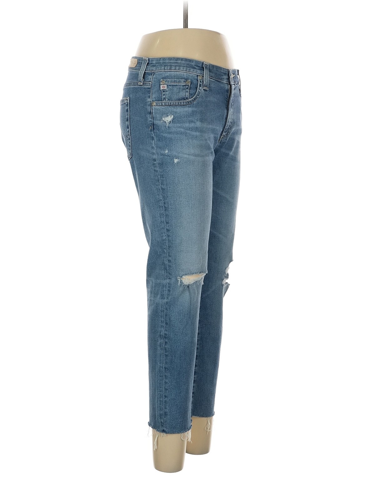 Adriano Goldschmied Women Blue Jeans 30W thumbnail 3
