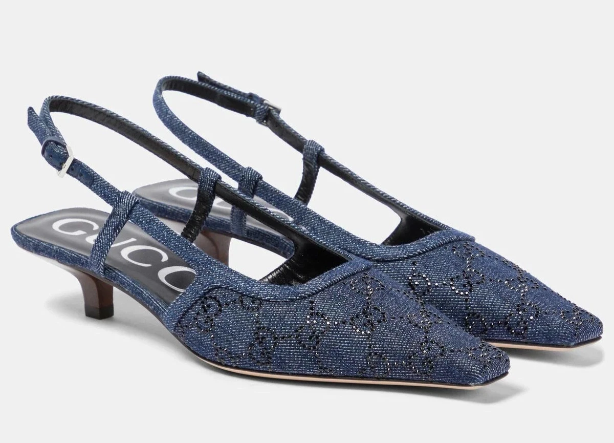 Gucci Kitten Slingback Heels for Women for sale - eBay