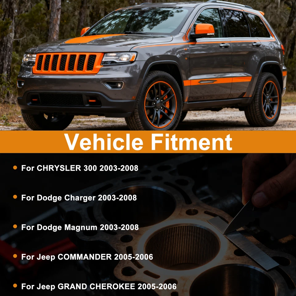 Overhaul Engine Rebuild Kit Fits For Dodge Jeep Chrysler 300 5.7L HEMI 2003-2008 - Image 2 of 4