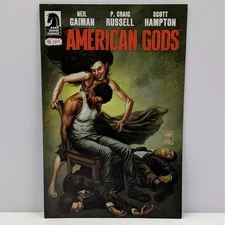 American Gods Comic Book Issue 6 Dark Horse Comics Neil Gaiman Scott Hampton
