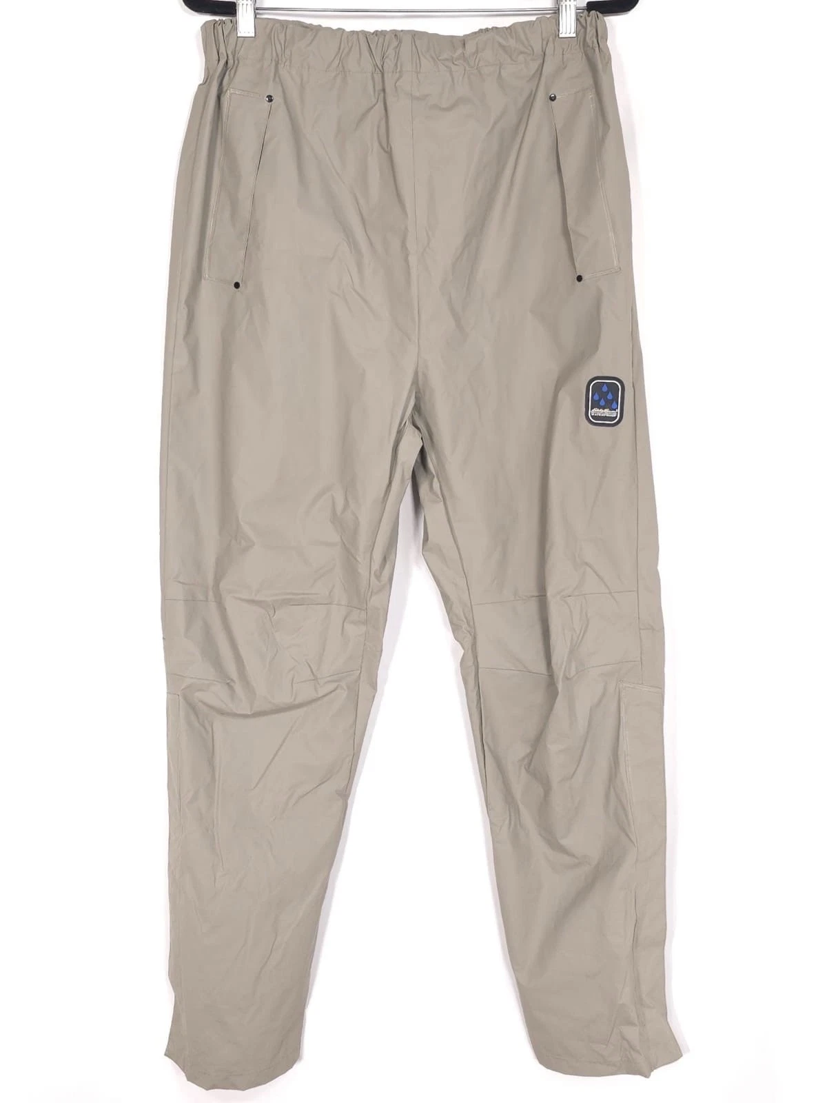 Eddie Bauer Vintage Waterproof Pants Men’s MEDIUM x 30" Adjustable PVC Nylon