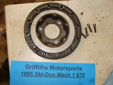 1995 SKI-DOO 670 twin MACH 1 Formula recoil starter boss cup plate mount ring