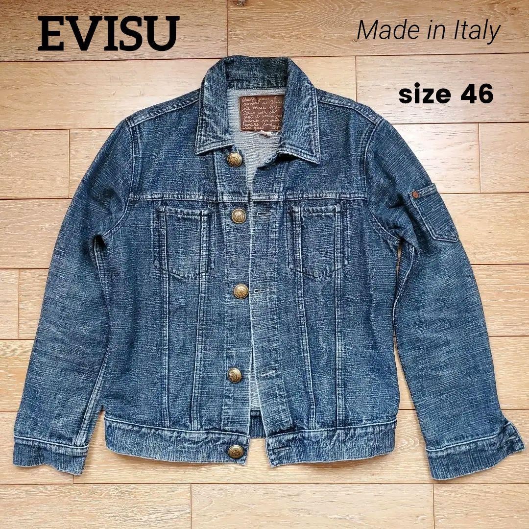 EVIS evisu YAMANE Denim Jacket MADE IN ITALY Size: 46 limited From 