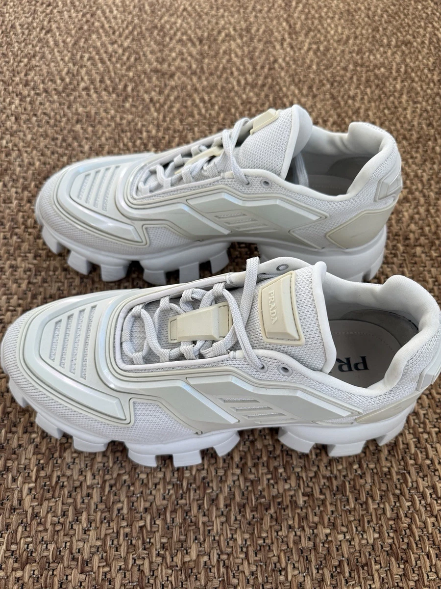 Prada Cloudbust Thunder Knit White for sale | eBay