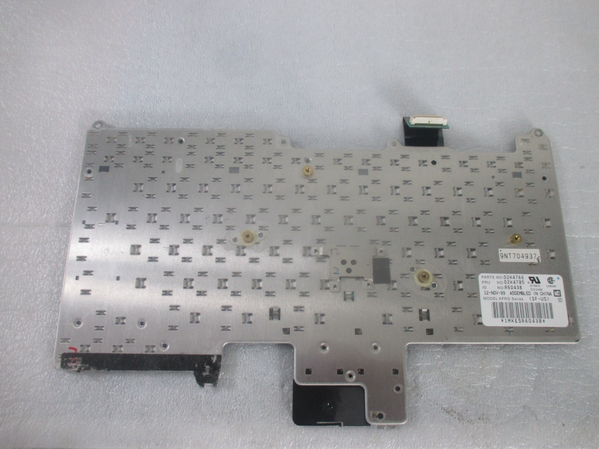 Genuine IBM Thinkpad 600, 600E, 600X 560Z Laptop Keyboard 02K4766