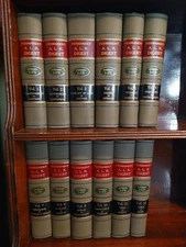 ALR American Law Reports Permanent Digest COMPLETE 12-Volume Set (Covers 1-175)