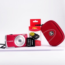 Canon PowerShot A2600 16 mp 5x zoom red digital camera