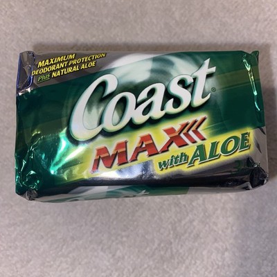 Vintage Coast Max Bar Soap Aloe Maximum Deodorant 4.5 oz Bars P&G NEW 3pk