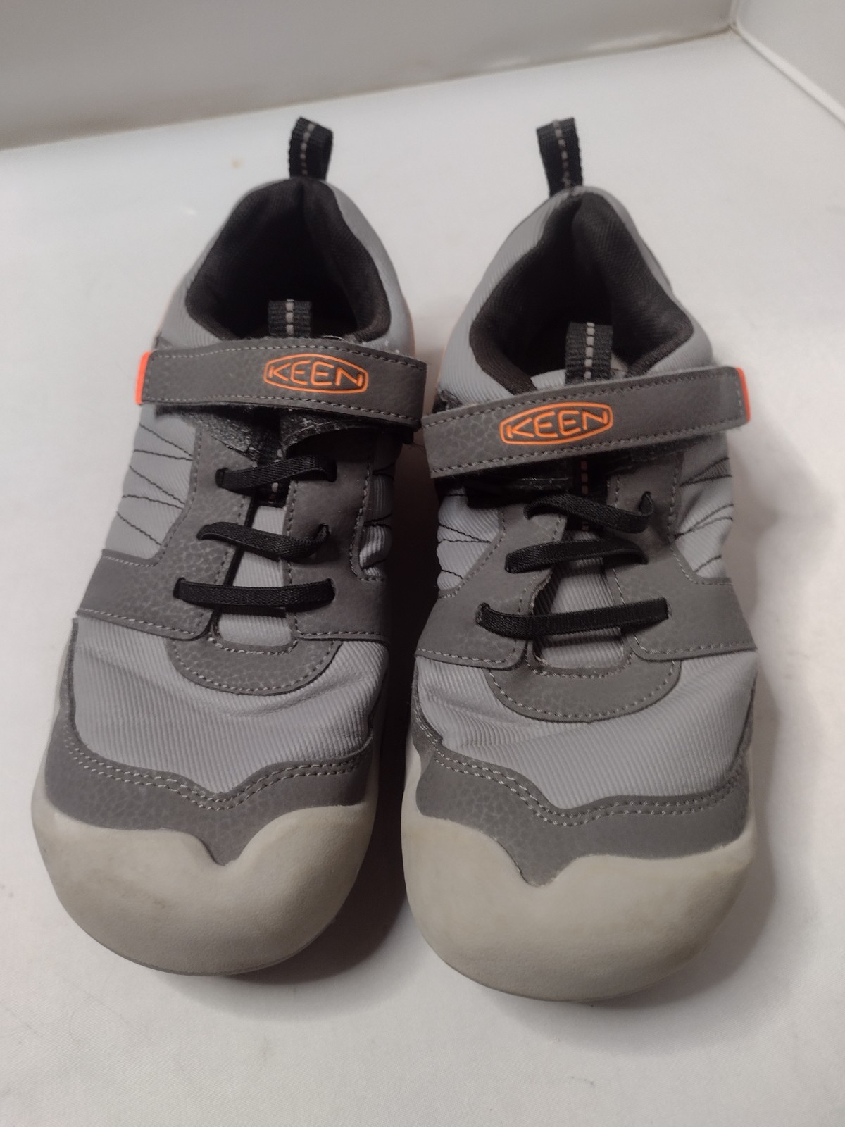 Scarpe Keen Youth Knotch Peak taglia 5 anni sneaker sportive grigio outdoor acqua A4