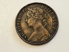 1885 Victoria Farthing — photo from another recent sale