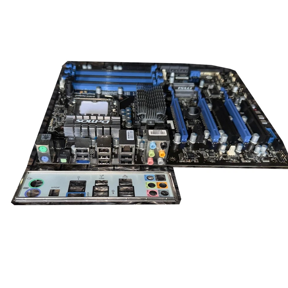 MSI X58 Pro-e –X58-Chipsatz – Eriple Channel – 6 RAM Slot – Socket 1366 – ATX - Image 2 of 2
