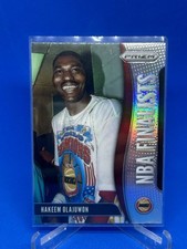 2019-20 Panini Prizm #10 HAKEEM OLAJUWON NBA Finalists Silver Prizm Rockets