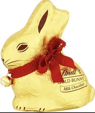 Lindt Gold Bunny Milk Chocolate Easter Bunny 100g X2 Iconic Foil Wrapped New