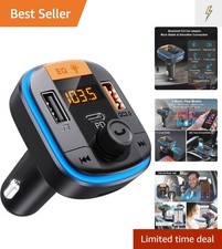 Bluetooth FM Transmitter for Car - Bluetooth 5.0 Adapter PD20W QC3.0 Cigarett...