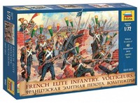Zvezda 8042 1/72 FranzöSisch Elite Infanterie Voltigeurs 1805-1813 Bausatz