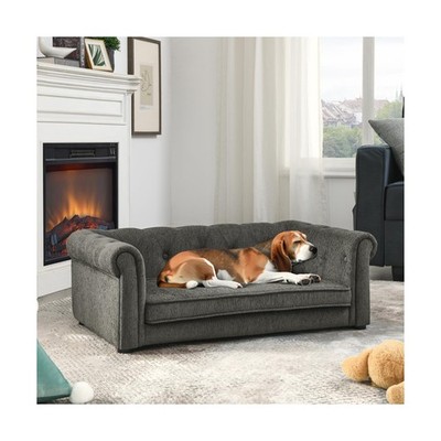 KEIKI 39'' Dog Bed for Medium and Large Dogs, Elevated Pet Sofa Bed, Durable E...