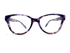 New Coach Purple Brown Gold Tortoise Cat Eye Glasses HC6153 5612 51 17 140