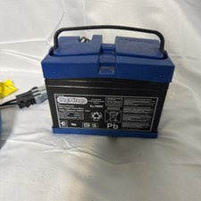 Official Peg Perego 12-Volt Rechargeable Battery Used/ Tested -lights up