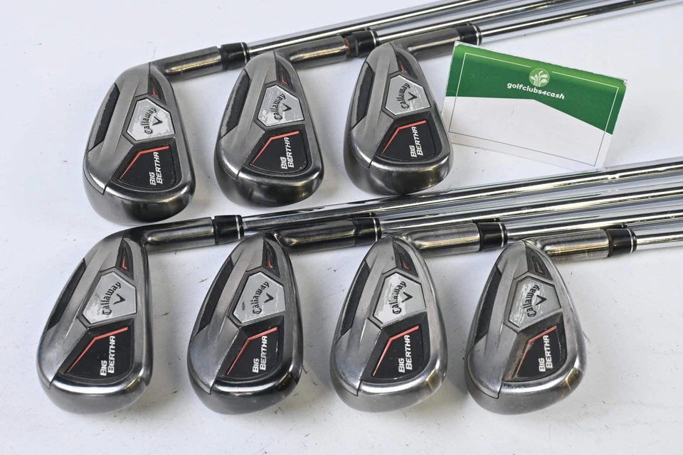 Callaway Big Bertha 2015 Irons / 4-PW / Regular Flex Speedstep 88 Shafts - Image 2 of 4
