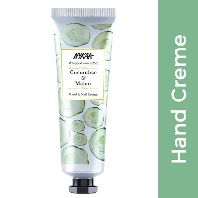 Nykaa Whipped With Cucumber & Melon, Hand & Nail Creme 30ml