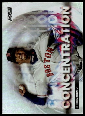 Pedro Martinez 2025 Stadium Club #C-11 Concentration Boston Red