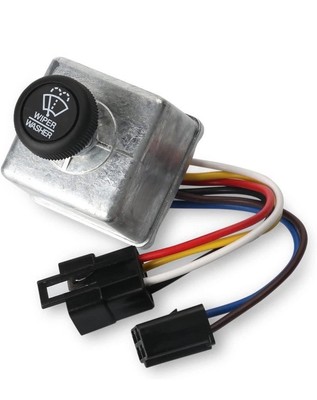 Wiper Switch With Knob For Peterbilt 220 378 379 387 - Replaces 75600-26