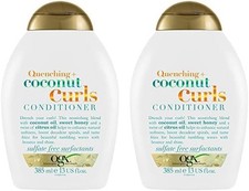 OGX Coconut Conditioner for Curly Hair 385 ml (Pack of 2)