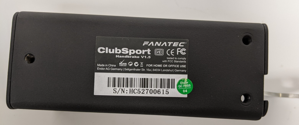 Fanatec ClubSport V1.5 Game Handbrake Racing Handbrake Simulator