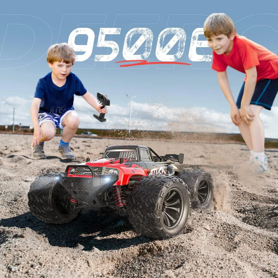 1/14 Brushless RC Cars for Adults Fast 60+ mph, RC Trucks 4x4 Offroad - Image 2 of 4