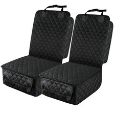 PETICON Waterproof Front Seat Car Cover 2 Pack, Full Protection Dog Car Seat ...
