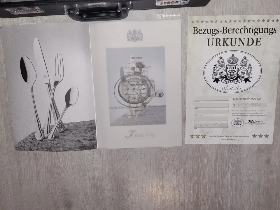 EBEL Besteck Collection "Isabella" 70 tlg. (unbenutz/wie neu) - Bild 4 von 4