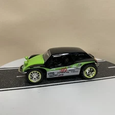 2007 Jada Toys V-Dubs Meyers Manxter Manx 2+2 VW Bug Dune Buggy Green/Black NM