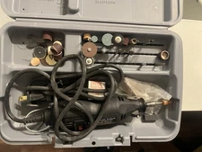 Dremel Multipro Model 395 Type 5 Variable Speed & Attachments Case Original Box