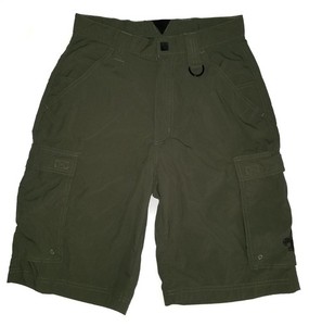 Boy Scouts Centennial Uniform Shorts BSA Green Supplex Nylon Cargo Mens NEW XS