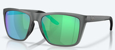 Costa Del Mar MAINSAIL XL Sunglasses Matte Gray Green Mirror Glass 580G
