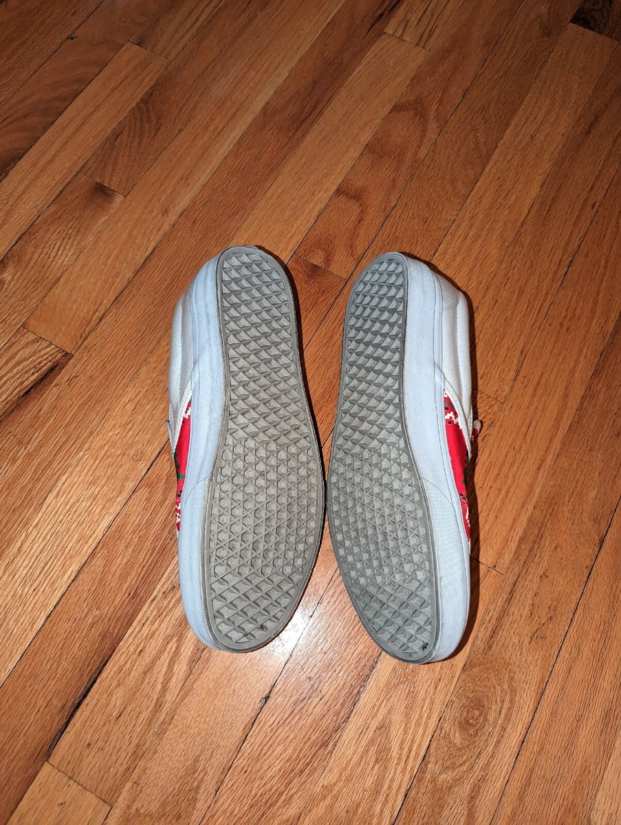 Ugly Christmas Sweater Slip On Vans Brand Shoe display picture 1