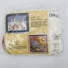 Creative Circle Candlewicking Embroidery Kit On Parade Geese 0845 1986 Vintage