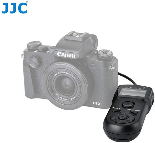JJC TMC LCD Timer Remote Control for Canon EOS 60D 1000D 700D 650D 600D 550D 500 - Picture 2 of 6