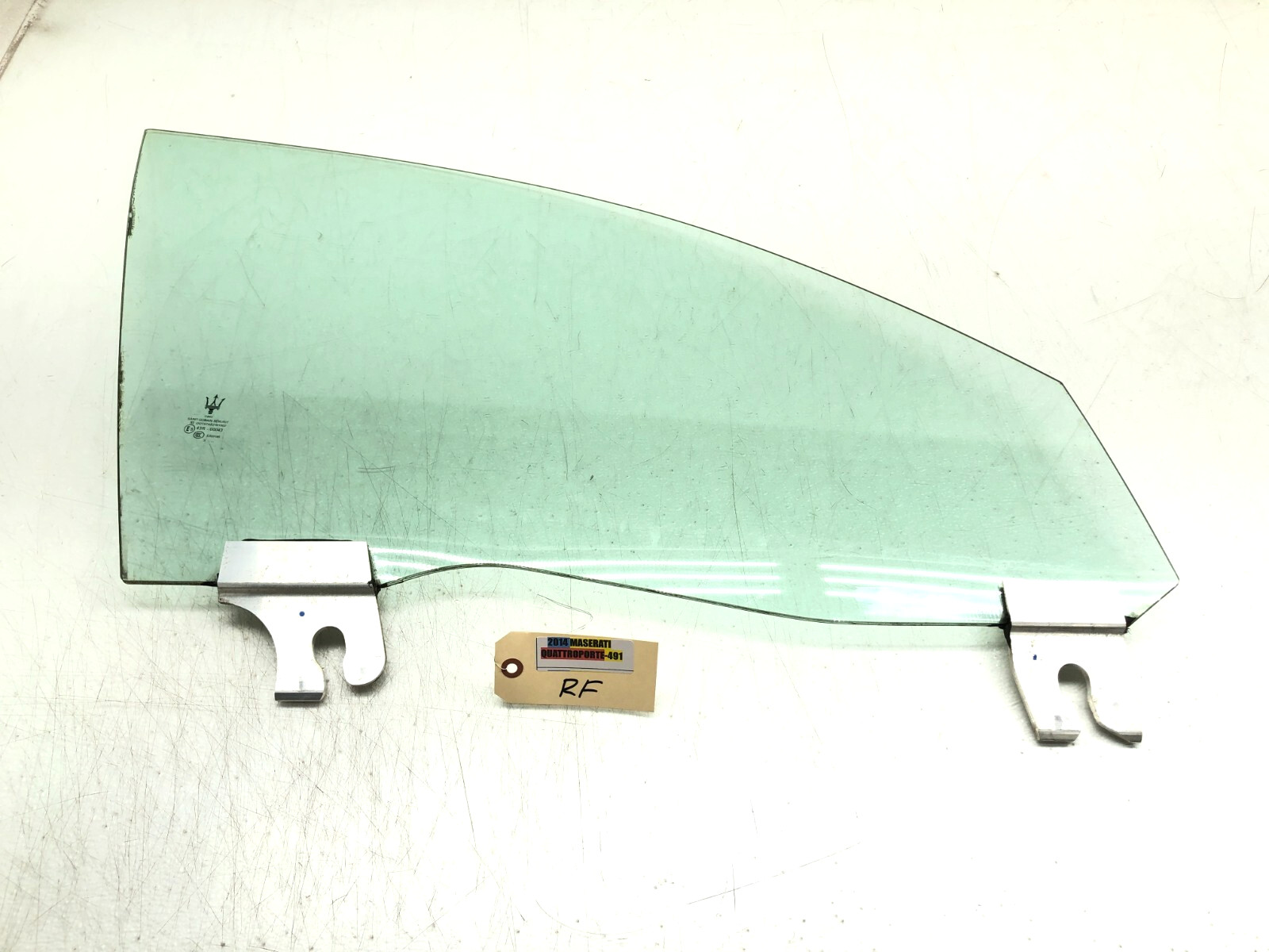 2014-2022 MASERATI QUATTROPORTE RIGHT PASSENGER FRONT DOOR WINDOW GLASS OEM
