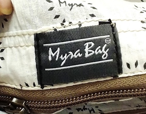 NWT Myra Dizzy Circle Crossbody/Shoulder Leather & Canvas Bag - Picture 10 of 11