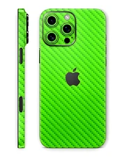 New Carbon Fiber Phone Skin Wrap Case for iPhone & AirPods—Precut, All Models