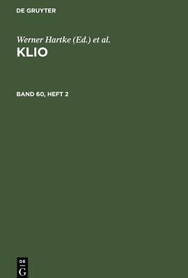 Klio. Band 60, Heft 2 | Buch | 9783112532614