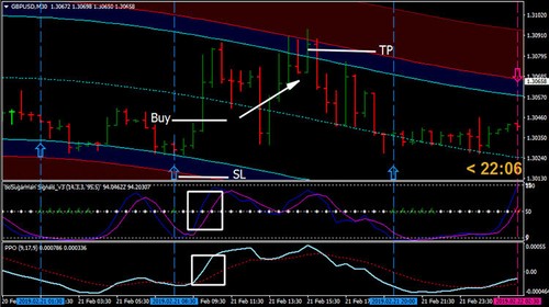 Channel regression with PPO Trading System - Forex Trading System for MT4