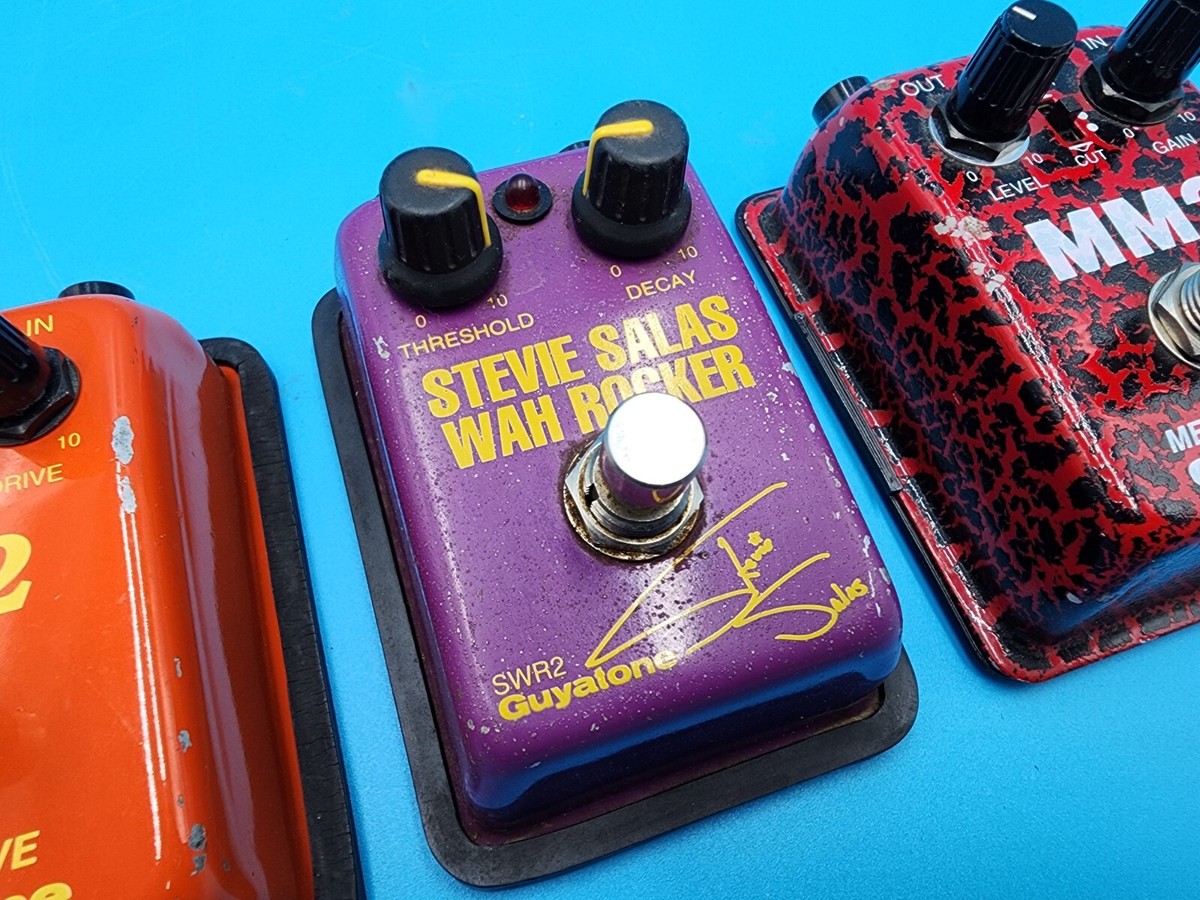 Rare Guyatone Micro Guitar Effect Pedal Bundle MM2 OD2 SWR2 Lot