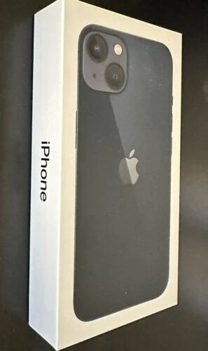 Nuovo Apple iPhone 13 128 GB nero sbloccato in fabbrica spedizione veloce-