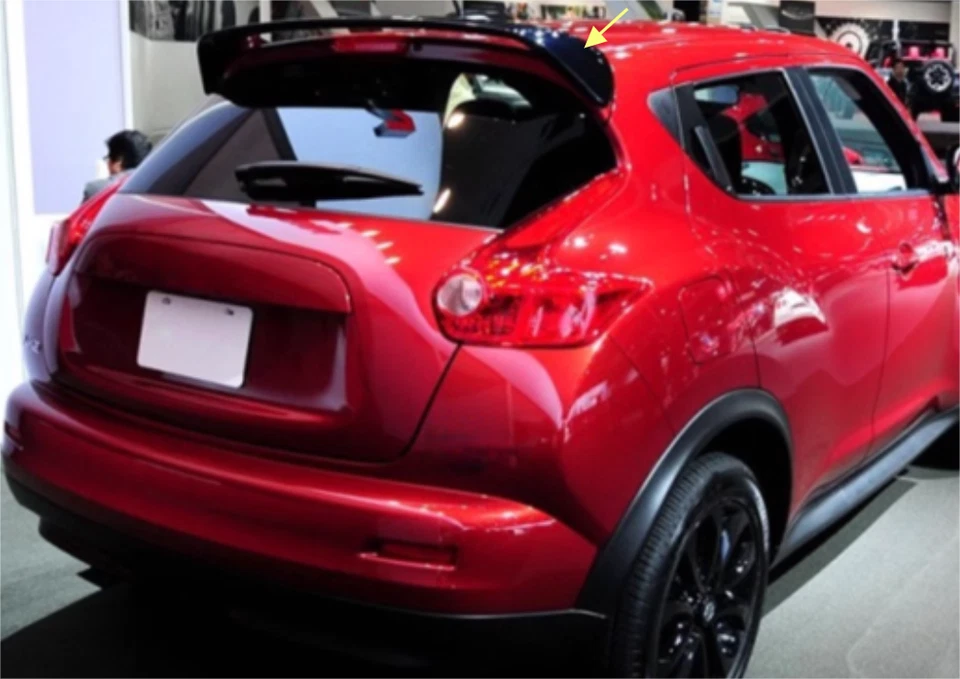 Alerón de techo trasero estilo OE negro brillante ABS para Nissan Juke 2011-2017 Foto 3 de 4