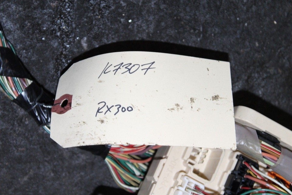 1999-2003 LEXUS RX300 INSTRUMENT PANEL HARNESS UNDER DASH HARNESS K7307 ...