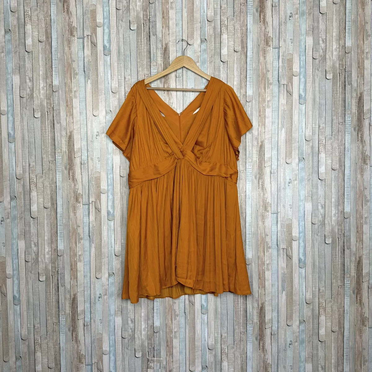 18+ Anthropologie Orange Dress