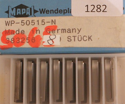 Inserts MAPAL WP-50515-N / 383256 - 8 pieces