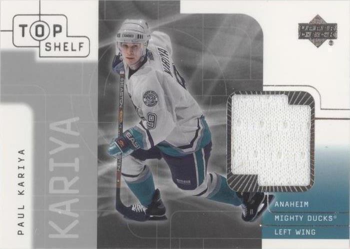 2001-02 Upper Deck Top Shelf - Paul Kariya #PK - 1 of 1